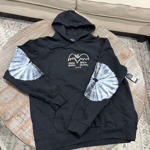 Roark Black and White Graphic Hoodie
